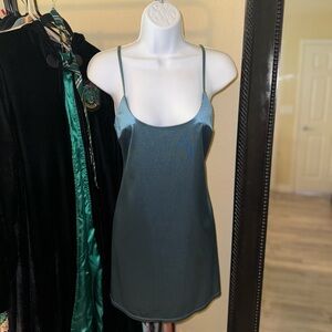 Forever 21 teal mini dress